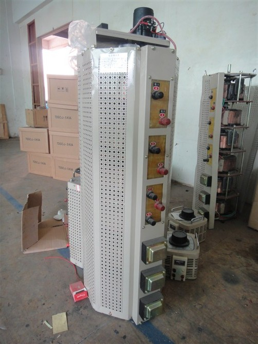 三相调压器TSGC2J-90 容量：90kVA 输入：50Hz/380V 输出：0～430V/120.8A
